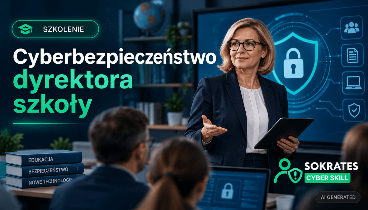 Szkolenie z cyberbezpieczeństwa dla dyrektora szkoły - obowiązek z art. 8e UKSC